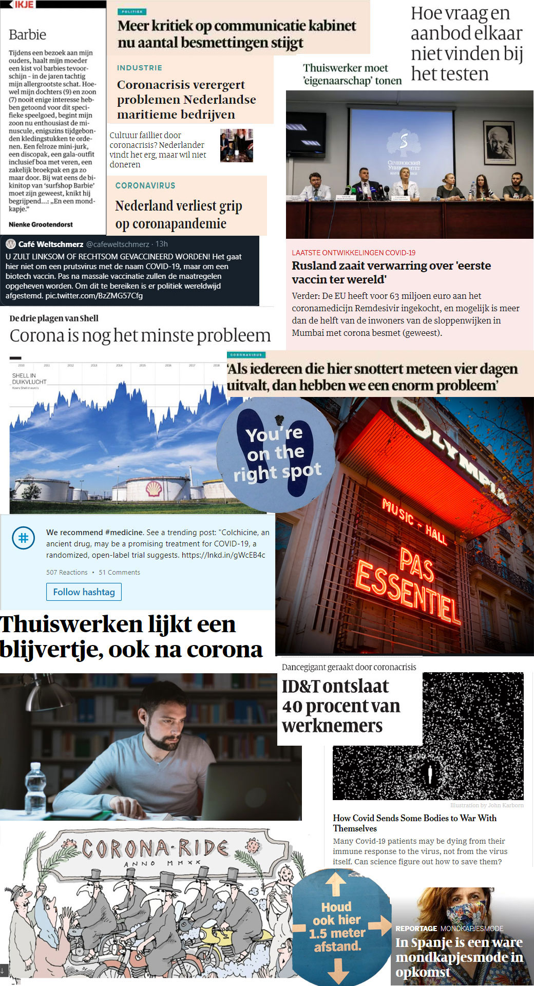 Van coronapuppy tot troost tv: nieuwe woorden van 2020 – Tak Van Sport
